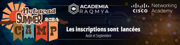Visuel Summer Camp AcaRaq_NetAcad 2024